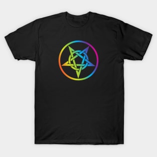 Rainbow Pentagram T-Shirt